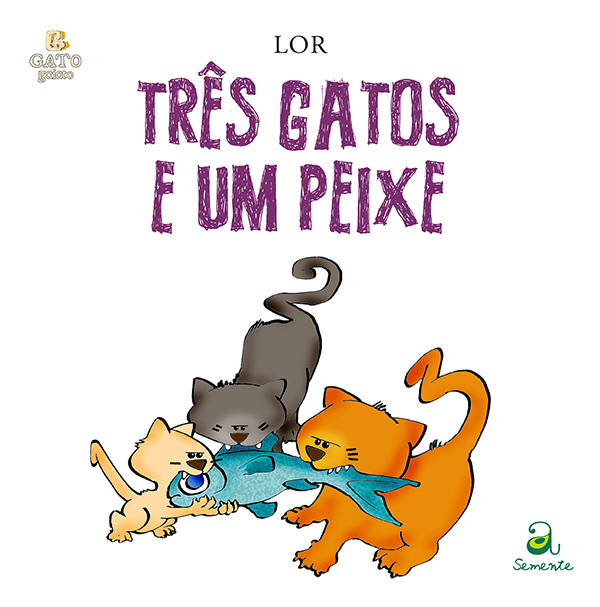 Três Gatos E Um Peixe