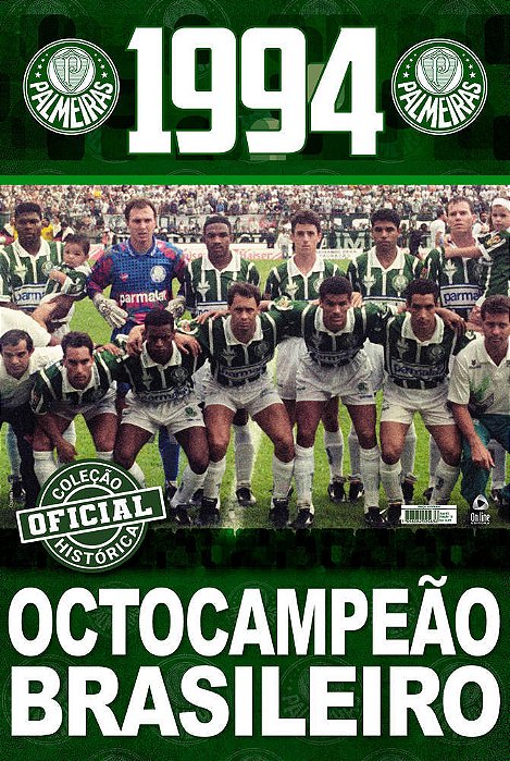 Coleção Oficial Histórica Palmeiras Edição 13 - Pôster Brasileiro 1994
