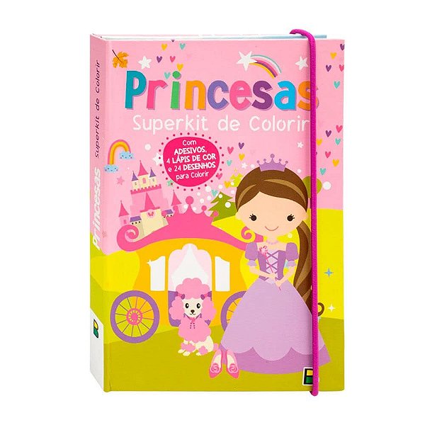 Superkit De Colorir - Princesas