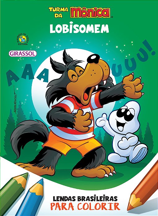 Tm - Lendas BR Para Colorir - Lobisomem