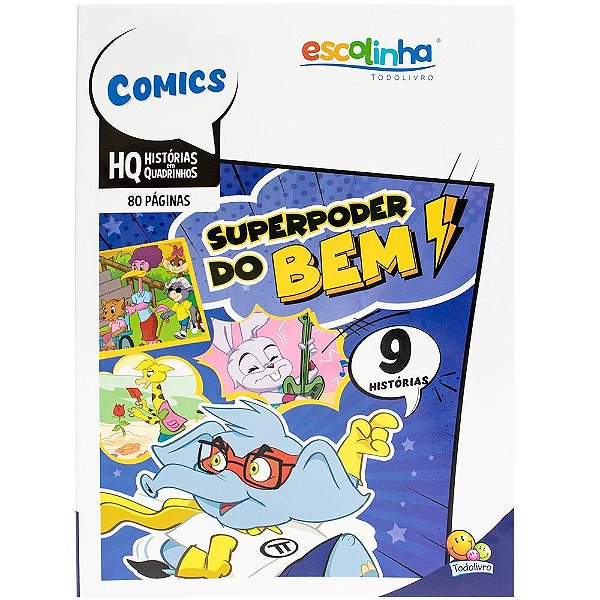Escolinha Hq 20X27 (80P): Superpoder Do Bem