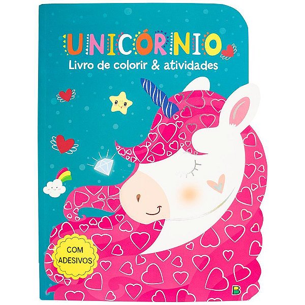 Livro De Colorir & Atividades: Unicórnio