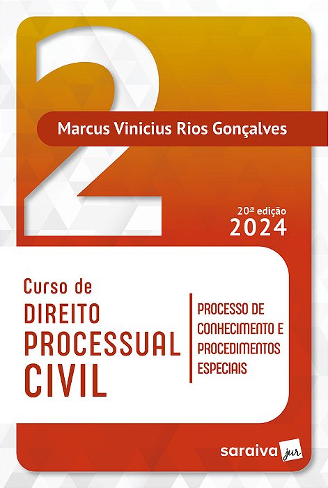 Curso De Direito Processual Civil - Vol 2 - 20ª Edição 2024