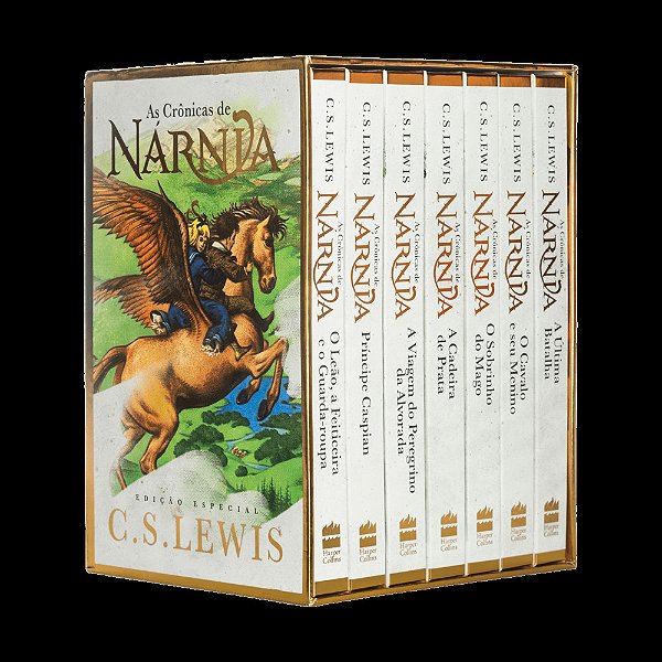 Box As Crônica De Nárnia - Edição De Luxo..-