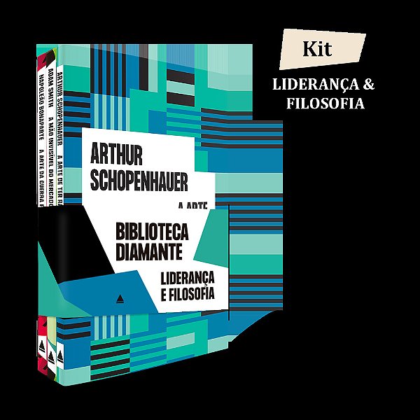 Kit Biblioteca Diamante - Liderança E Filosofia A Arte Da Guerra E Da Liderança/a Mão Invisível Do Mercado/a Arte De Ter Razão