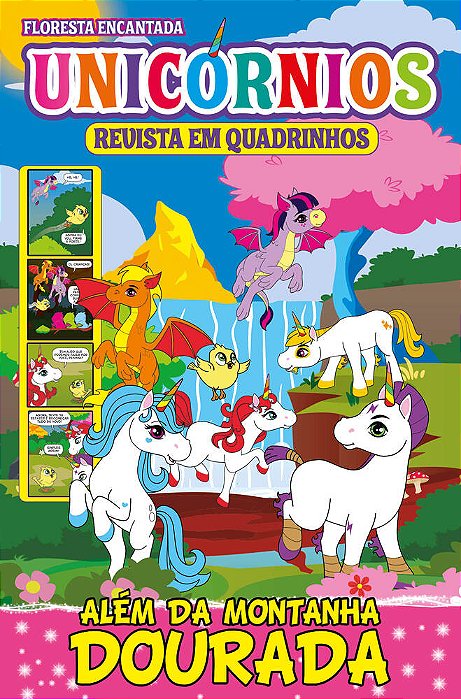 Floresta Encantada Revista Em Quadrinhos Edição 01 - Unicórnios