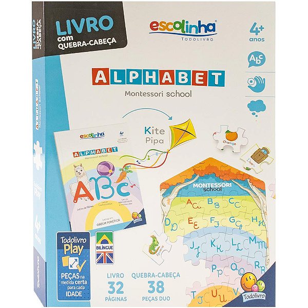 Montessori Escolinha (Livro-Jogo)