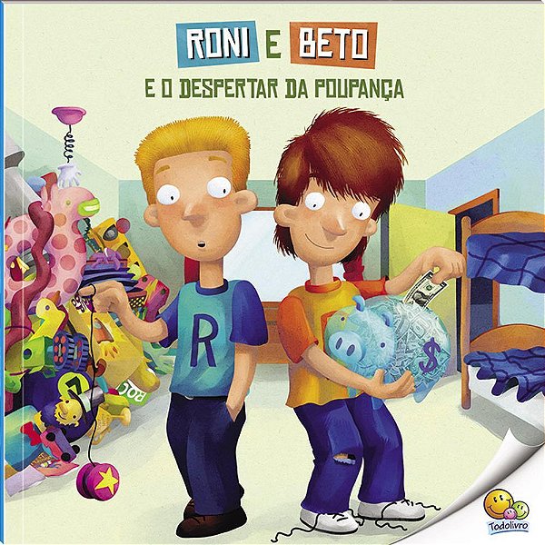 Biblioteca De Literatura: Roni E Beto E O Despertar Da Poupança (Nível 3/Paradidáticos Todolivro)