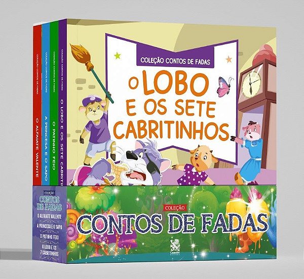 Coleção Contos De Fadas - Kit Com 4 Livros