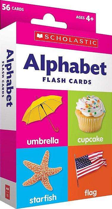 Alphabet - Scholastic Flash Cards