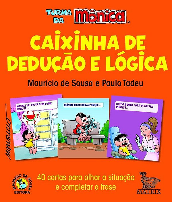 Caixinha De Dedução E Lógica - Turma Da Mônica - Livro Caixinha..-