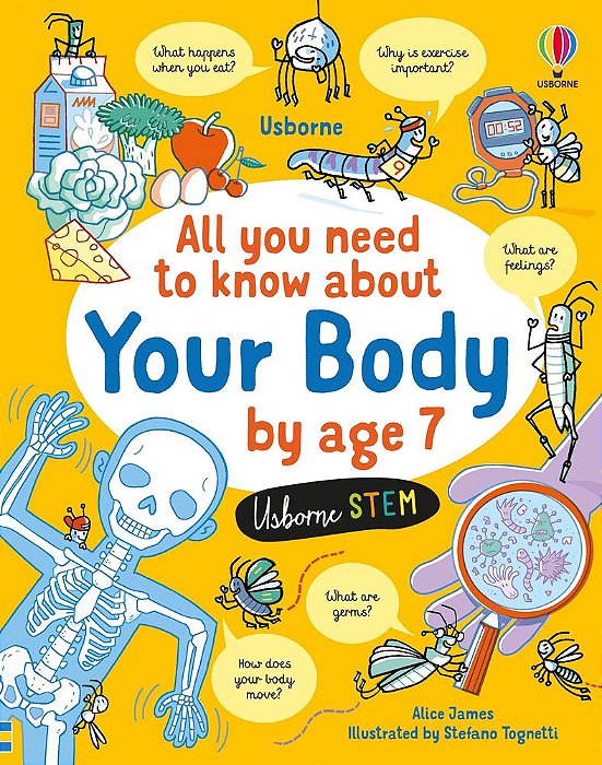 All You Need To Know About Your Body By Age 7 - Usborne Stem-..