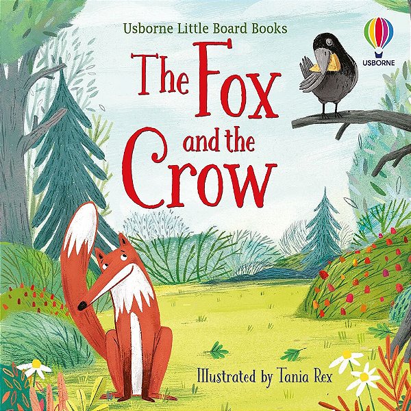 The Fox And The Crow - Little Board Books - Book With Free Online Audio