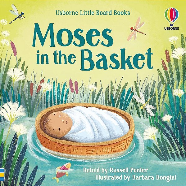 Moses In The Basket - Little Board Books - Book With Free Online Audio