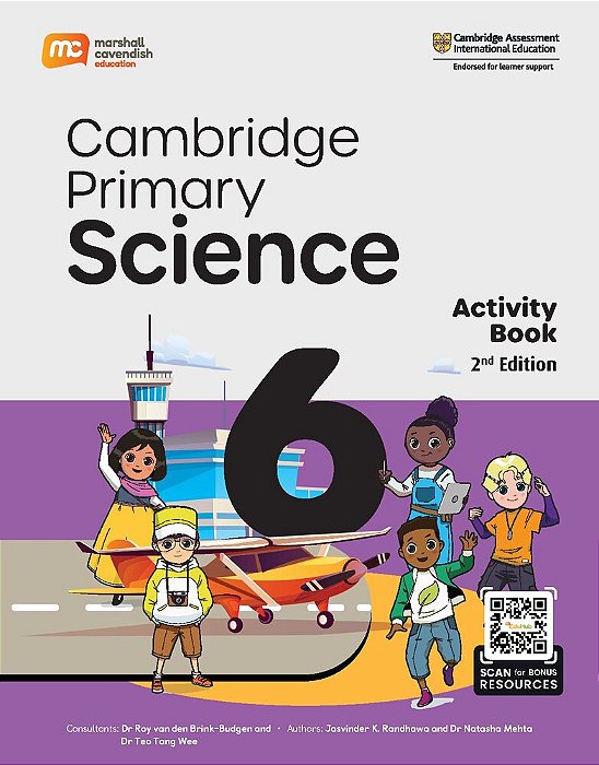 Cambridge Primary Science 6 - Activity Book With Ebook - Second Edition