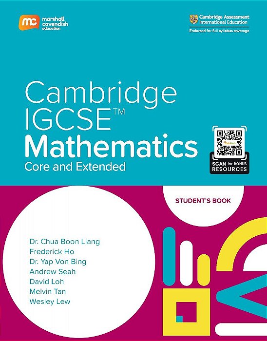 Cambridge Igcse Mathematics Core & Extended - Student's Book-..