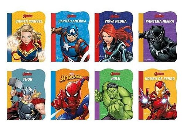 Livro Recortado Marvel Sortido