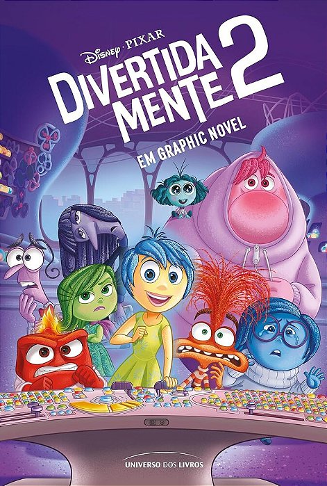 Divertida Mente 2 Em Graphic Novel