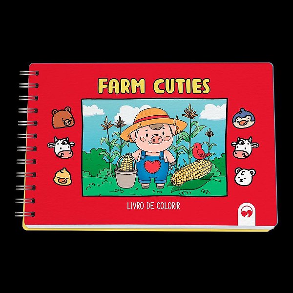 Farm Cuties: Para Colorir