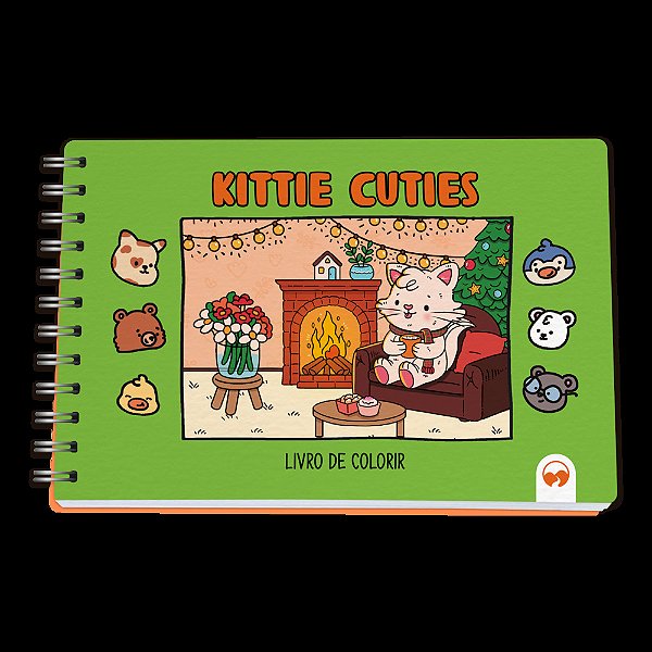 Kittie Cuties: Para Colorir
