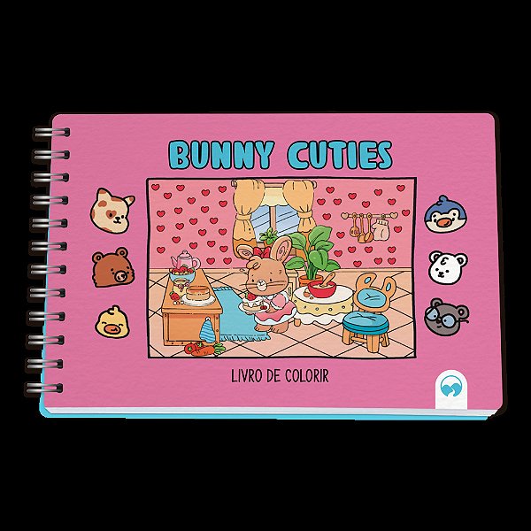 Bunny Cuties: Para Colorir
