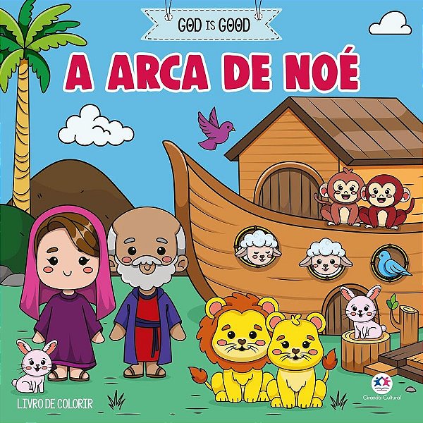 A Arca De Noé - Livro De Colorir
