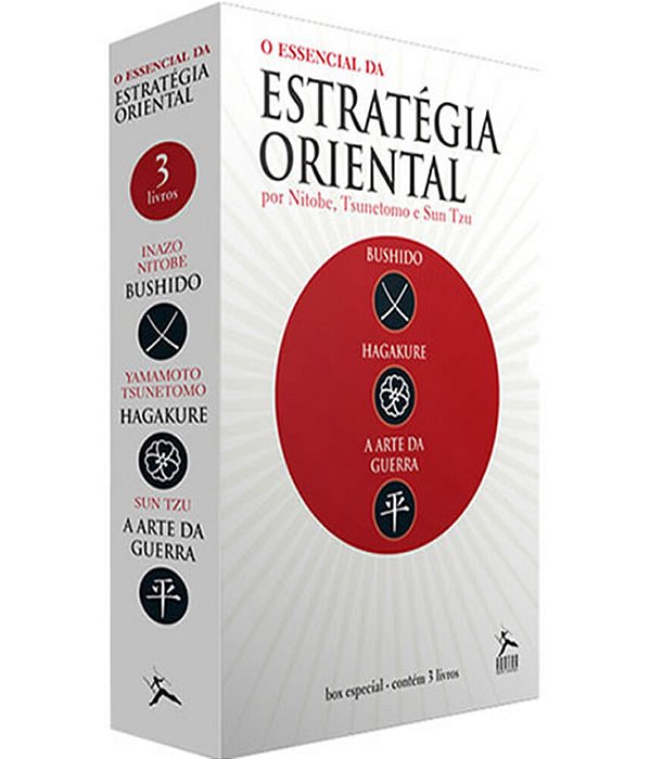 Box De Livros - Essencial Estratégia Oriental (3 Volumes)