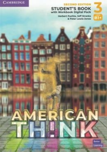 American Think 3 - Student's Book With Workbook Digital Pack - Second Edition-..