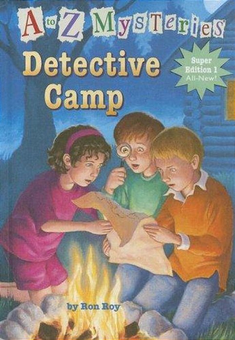 Rj A To Z Mysteries Super Edition 1: Detective Camp (A To Z Mysteries: Super Edition Series)-..