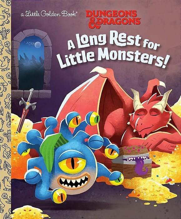 A Long Rest For Little Monsters! - Little Golden Book - Dungeons & Dragons-..