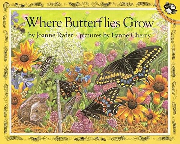 Where Butterflies Grow (Picture Puffins)-..