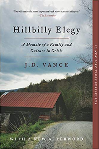 Hillbilly Elegry A Memoir Of A Family And Cultue In Crisis..-