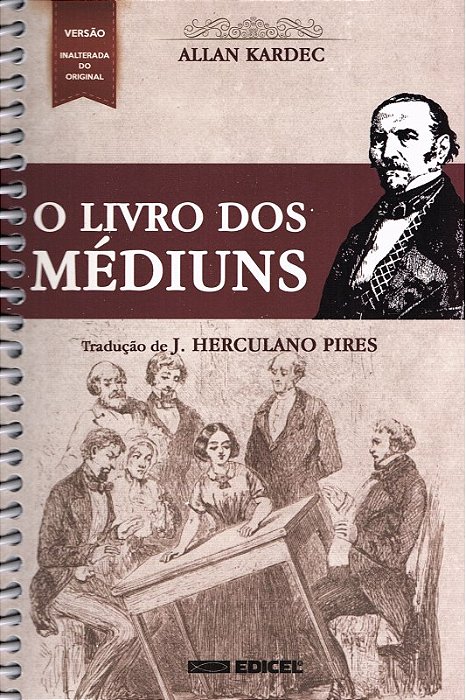 O Livro Dos Médiuns - Normal Espiral..-