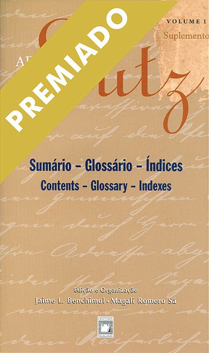 Adolpho Lutz: Obra Completa - Vol. 1, Suplemento Sumário, Glossário, Índices..-