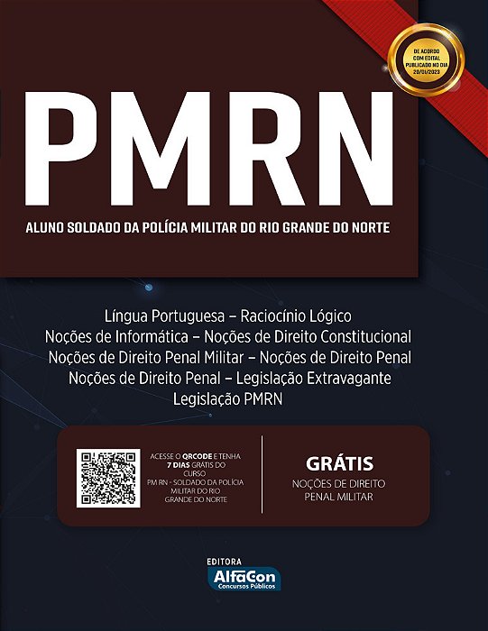 Aluno Soldado - Polícia Militar Do Rio Grande Do Norte - Pmrn..-
