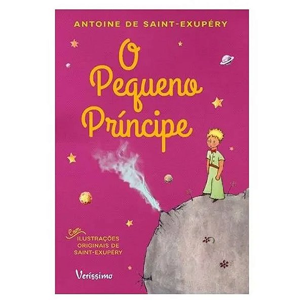 O Pequeno Príncipe - Capa Dura (Rosa)..-