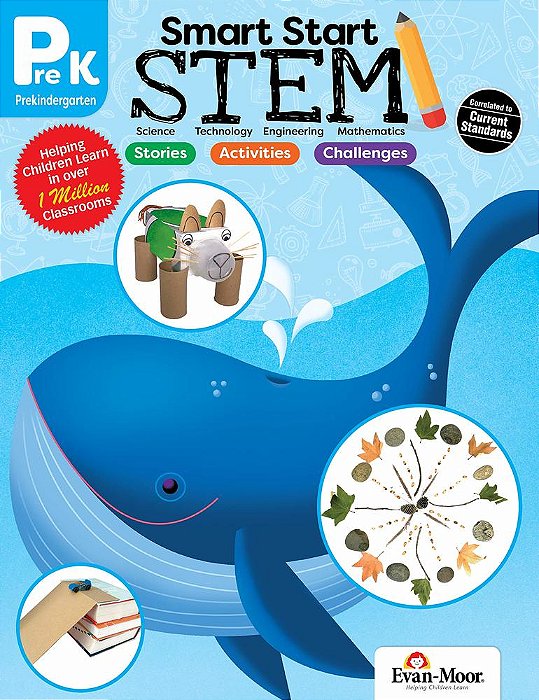 Smart Start Stem Grade Pre-k - Stories, Activities And Challenges..-