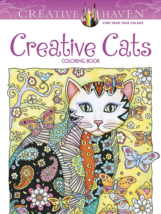 Creative Cats - Creative Haven Coloring Books-..