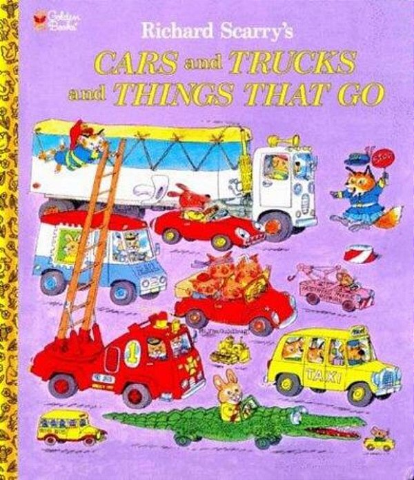 Cars And Trucks And Things That Go - Hardback-..