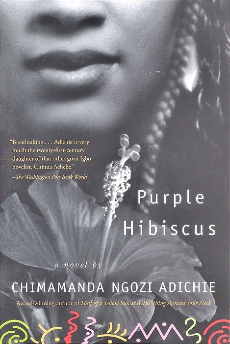 Purple Hibiscus..-