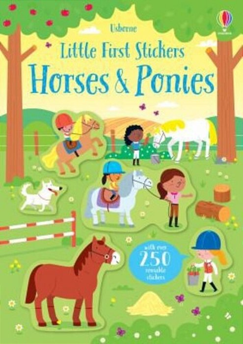Little First Sticker Horses Ponies Pb