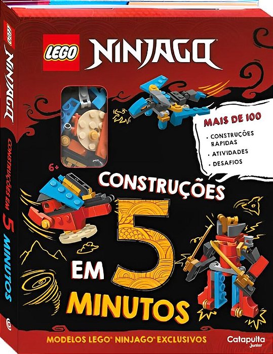 Lego Ninjago: Construções Em 5 Minutos Livro Isca
