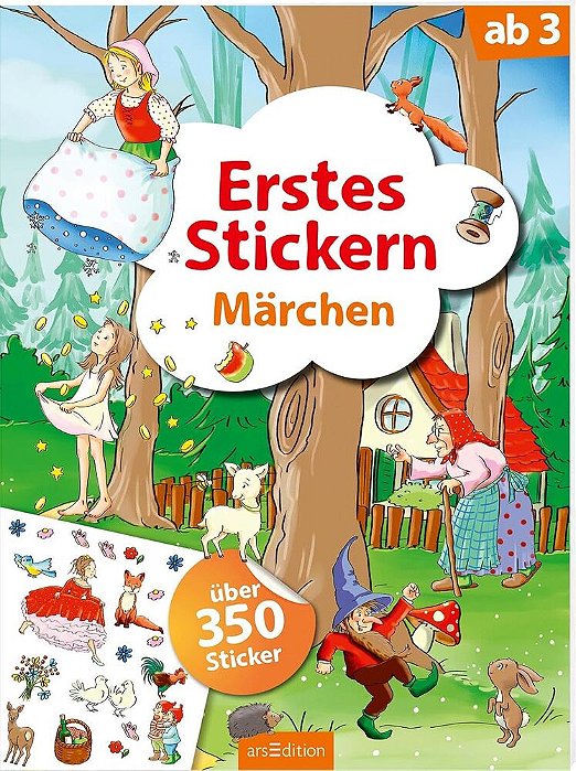 Erstes Stickern Märchen-..