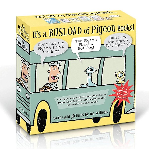 It's A Busload Of Pigeon Books!-..