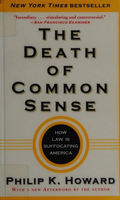 Death Of Common Sense, The-..