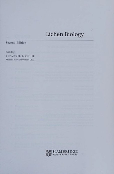 Lichen Biology-..