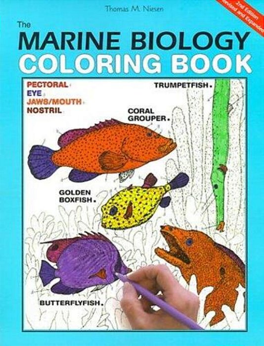 Marine Biology Coloring Book, The-..