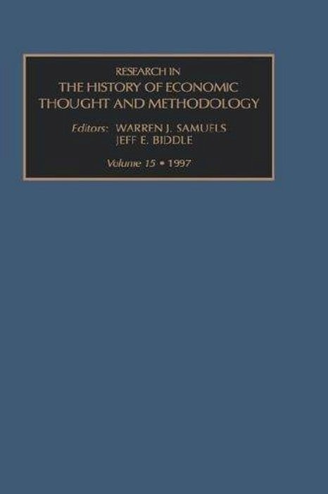 Research In The History Of Economic Thought And Methodology, V. 15-..
