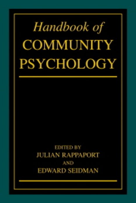 Handbook Of Community Psychology-..