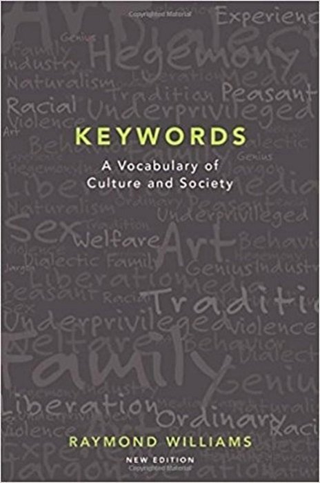 Keywords - A Vocabulary Of Culture And Society - New Edition-..